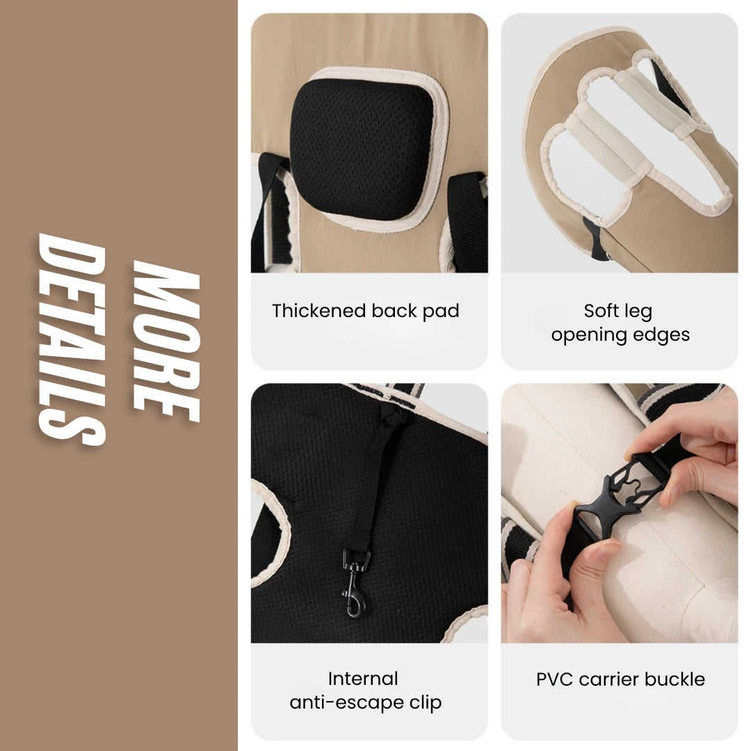 HarnessNook Pet Backpack
