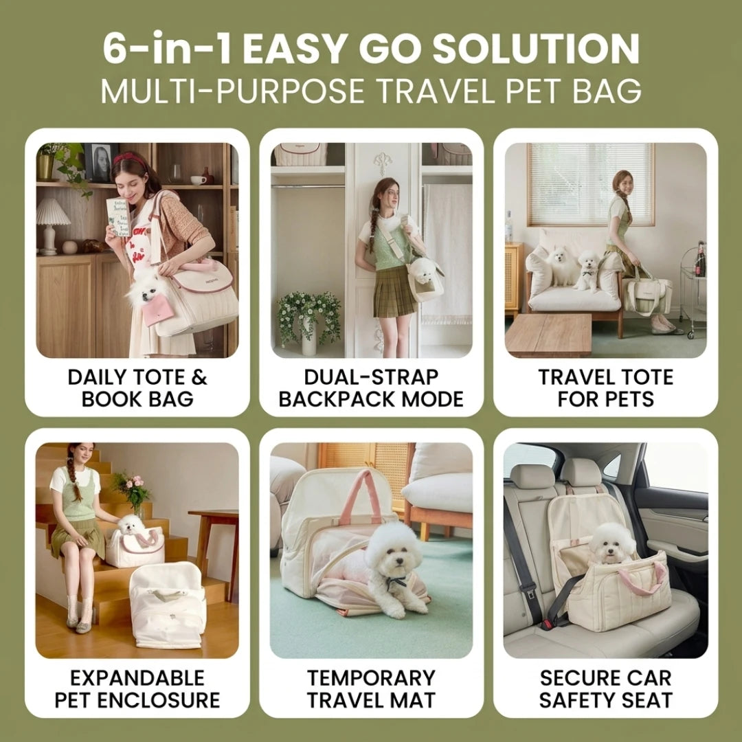 Tender Bloom Pet Carrier Bag