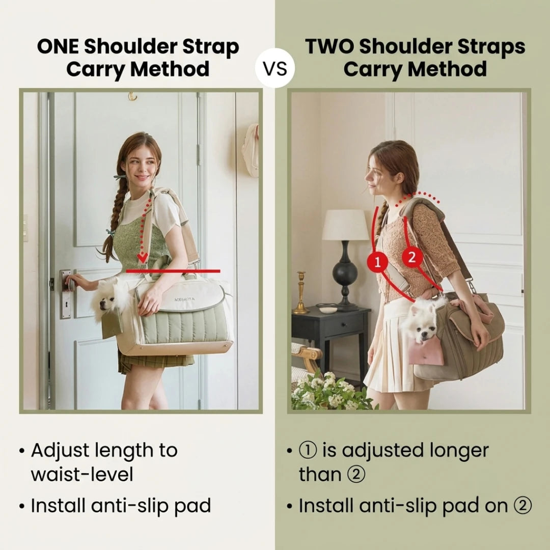 Tender Bloom Pet Carrier Bag