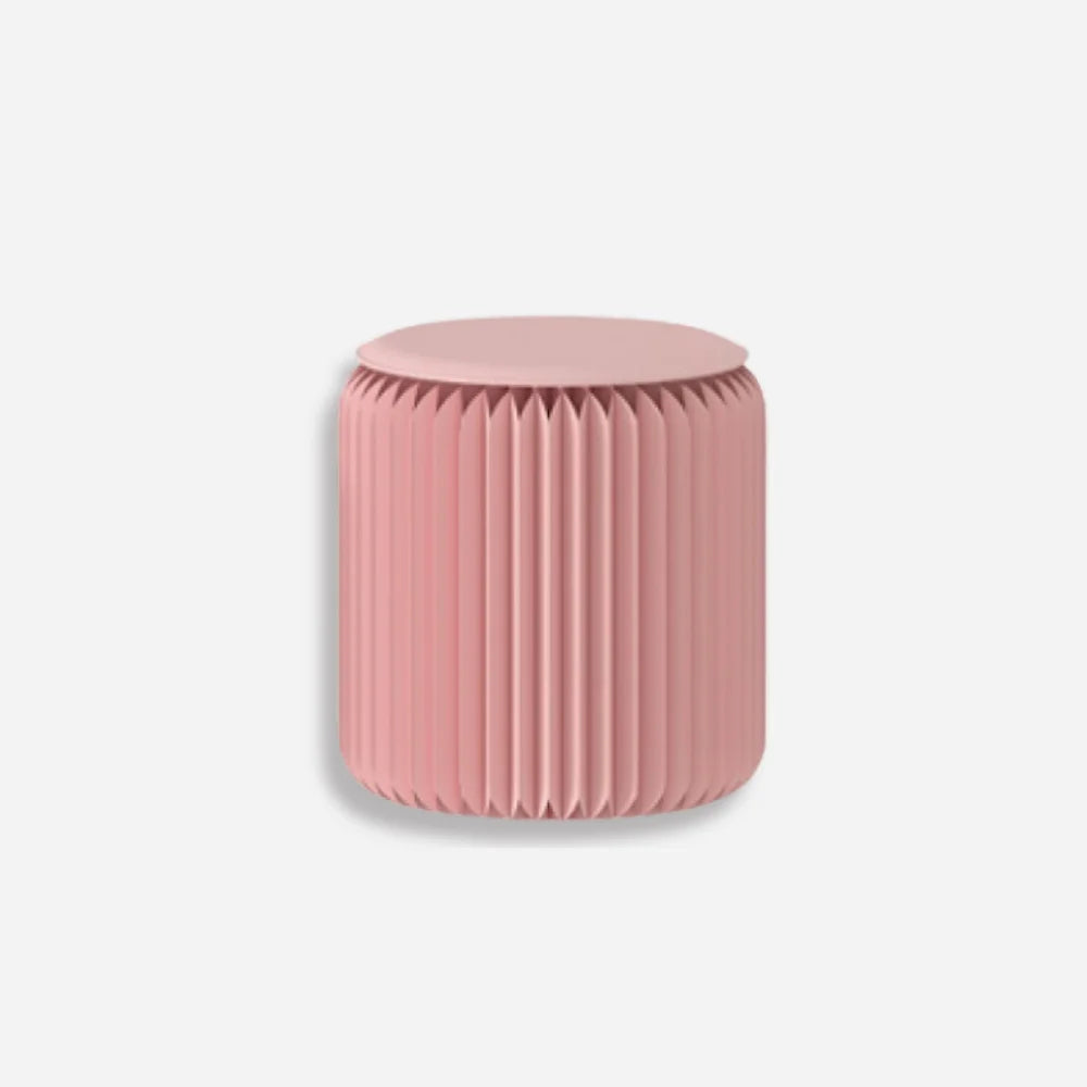 Pink Vanity Stool