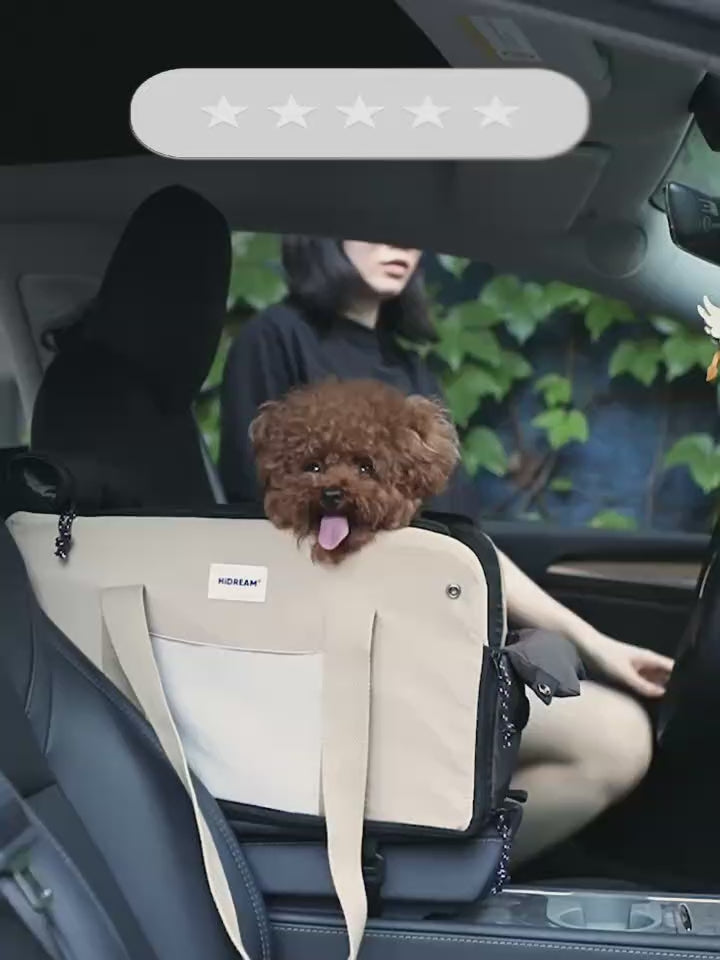 Carry-Ready Console Pet Car Seat