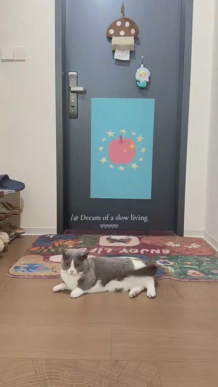 Peel-and-Stick Self-Adhesive Cat Scratching Mat