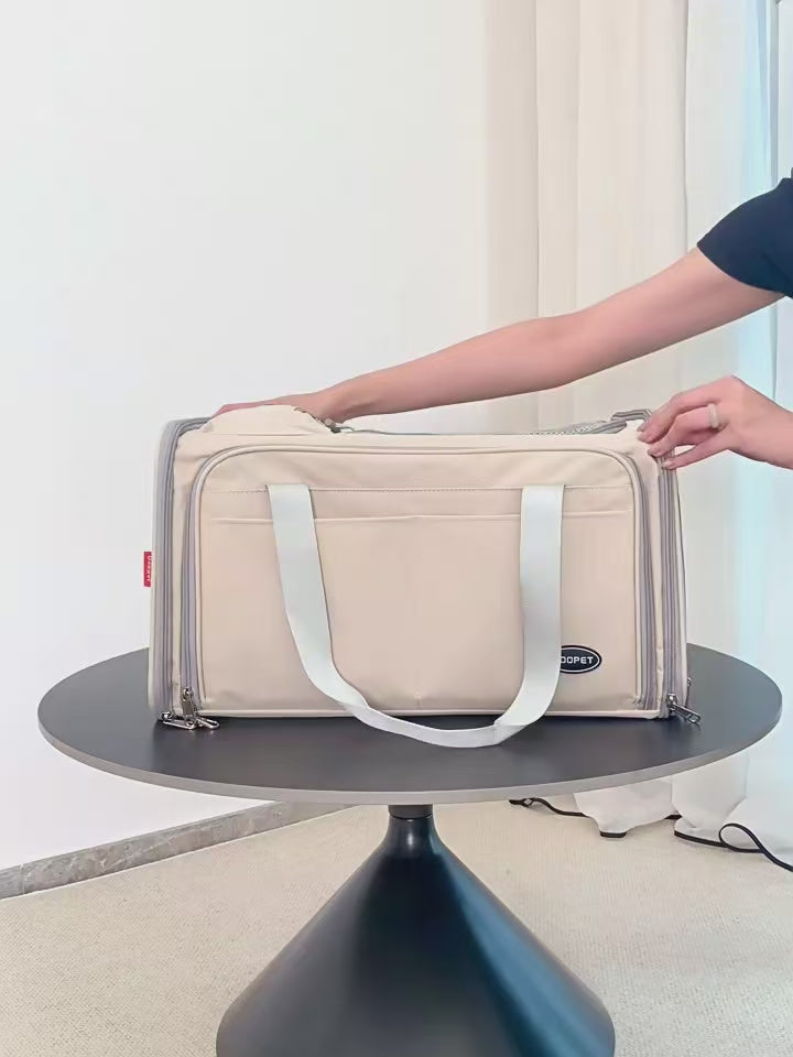 Roomier Dual Expandable Airline Pet Carrier