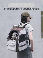 Free Departure Roll-Up Pet Backpack