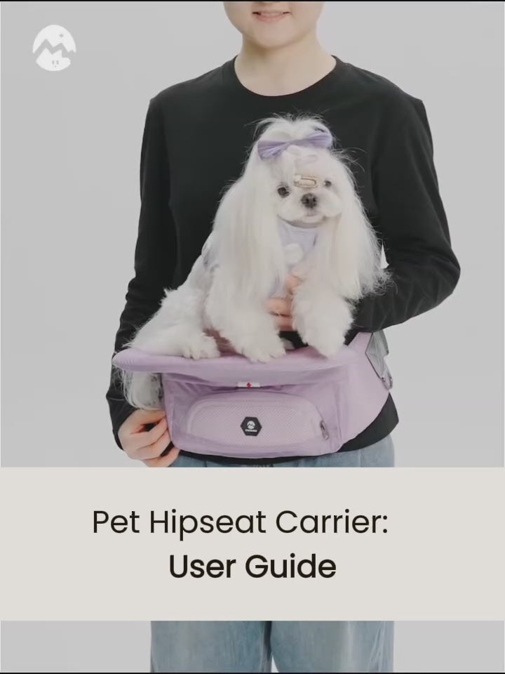 SideNest Pet Waist Seat