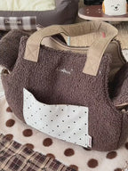 Teddy Fleece Pet Tote Carrier