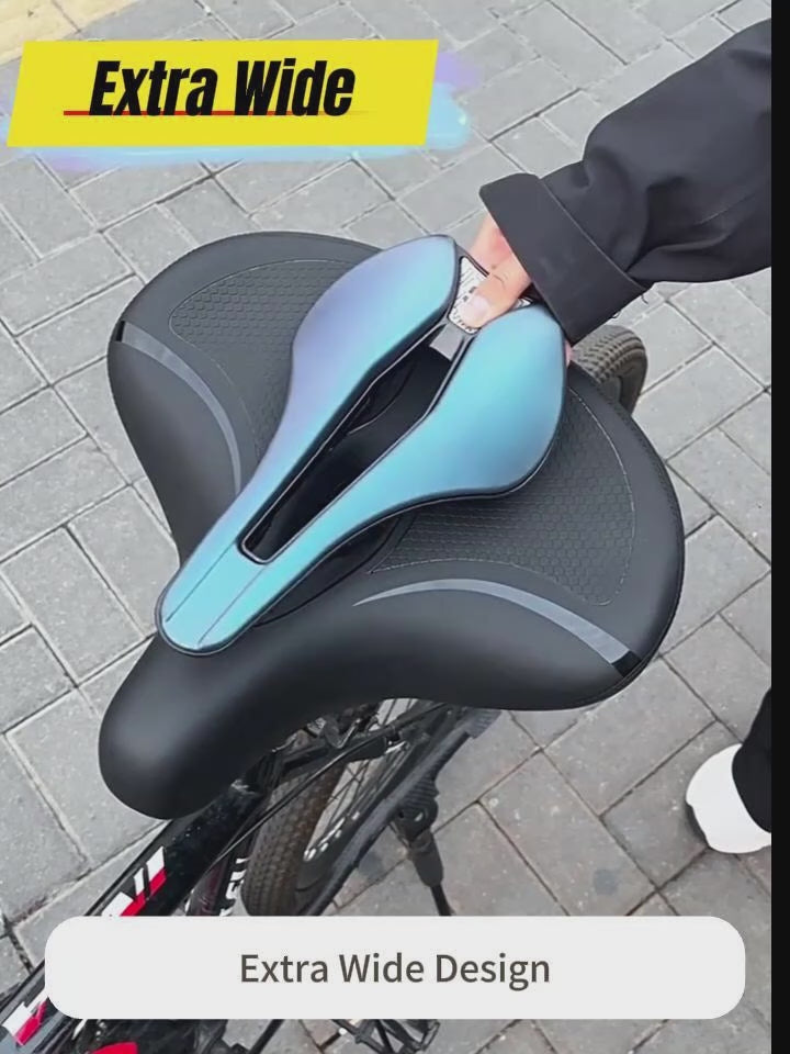 33cm Extra Wide Thick Bicycle Seat