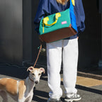 VarsityGrid Puppy Sling Bag