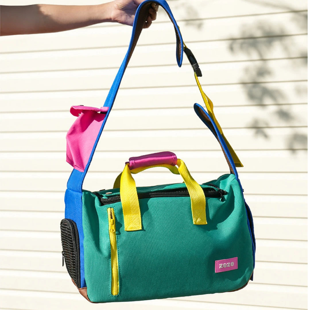 VarsityGrid Puppy Sling Bag
