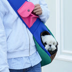 VarsityGrid Puppy Sling Bag