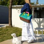 VarsityGrid Puppy Sling Bag