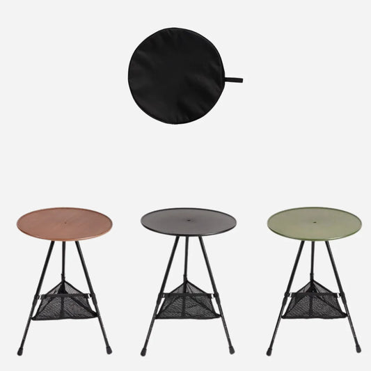 Folding Coffee Table-Adjustable Outdoor Side Table