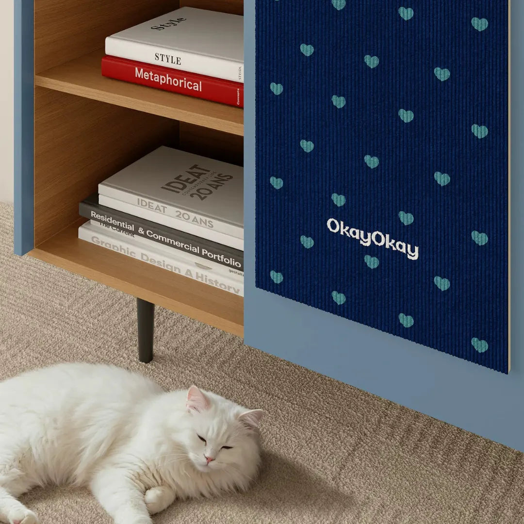 Peel-and-Stick Self-Adhesive Cat Scratching Mat
