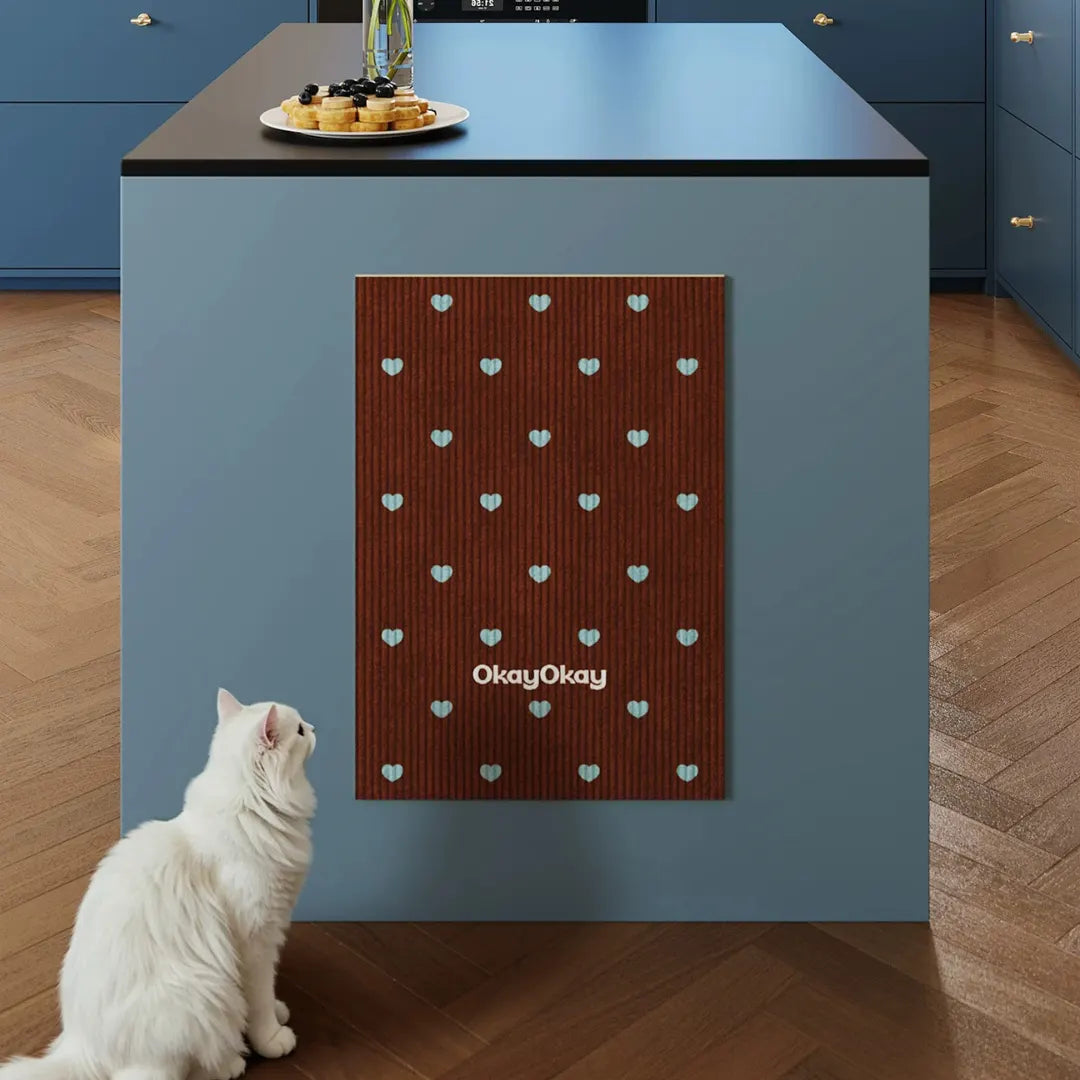 Peel-and-Stick Self-Adhesive Cat Scratching Mat