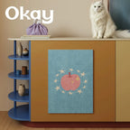 Peel-and-Stick Self-Adhesive Cat Scratching Mat