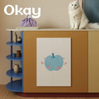 Peel-and-Stick Self-Adhesive Cat Scratching Mat
