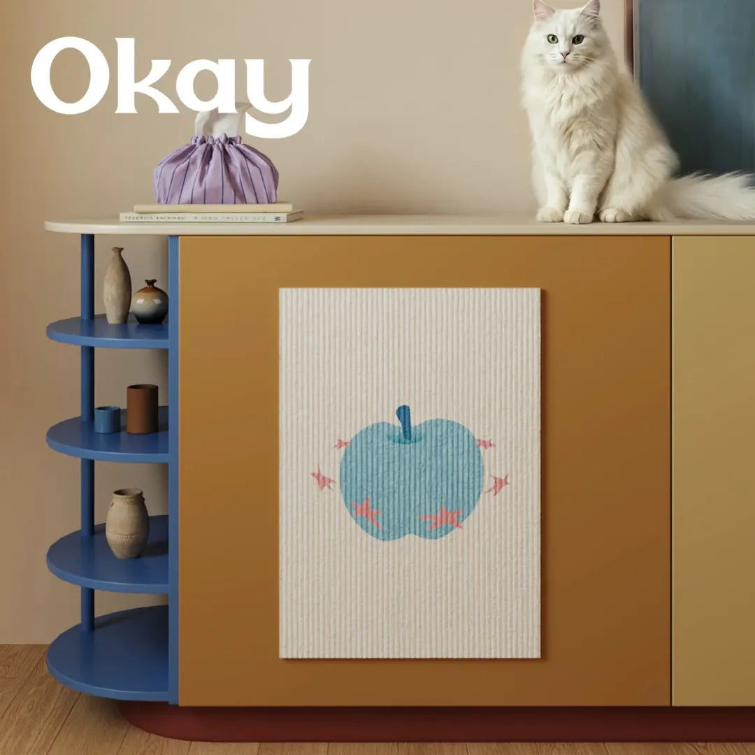 Peel-and-Stick Self-Adhesive Cat Scratching Mat