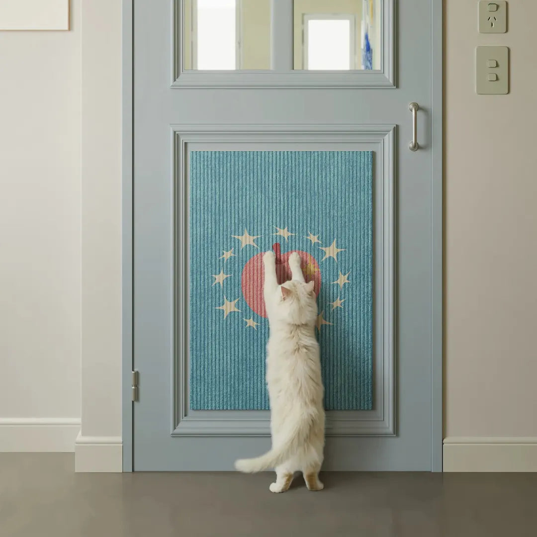 Peel-and-Stick Self-Adhesive Cat Scratching Mat