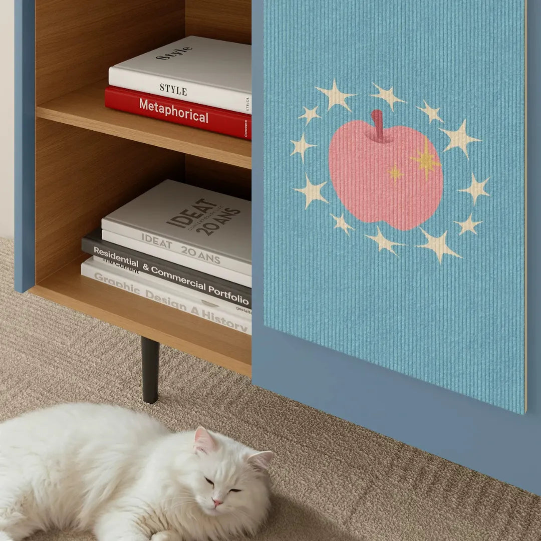 Peel-and-Stick Self-Adhesive Cat Scratching Mat