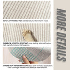 Peel-and-Stick Self-Adhesive Cat Scratching Mat