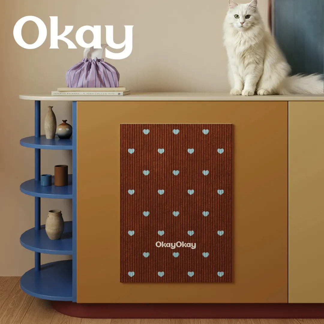 Peel-and-Stick Self-Adhesive Cat Scratching Mat