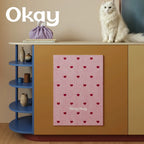 Peel-and-Stick Self-Adhesive Cat Scratching Mat