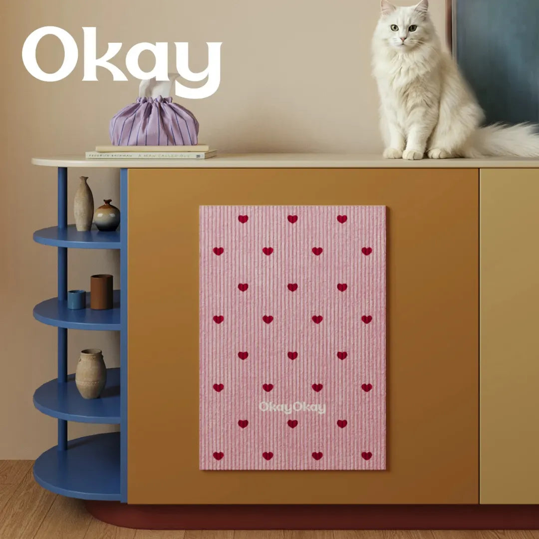 Peel-and-Stick Self-Adhesive Cat Scratching Mat