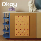 Peel-and-Stick Self-Adhesive Cat Scratching Mat