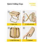 Portable Folding Camping Stool (Extra Large)