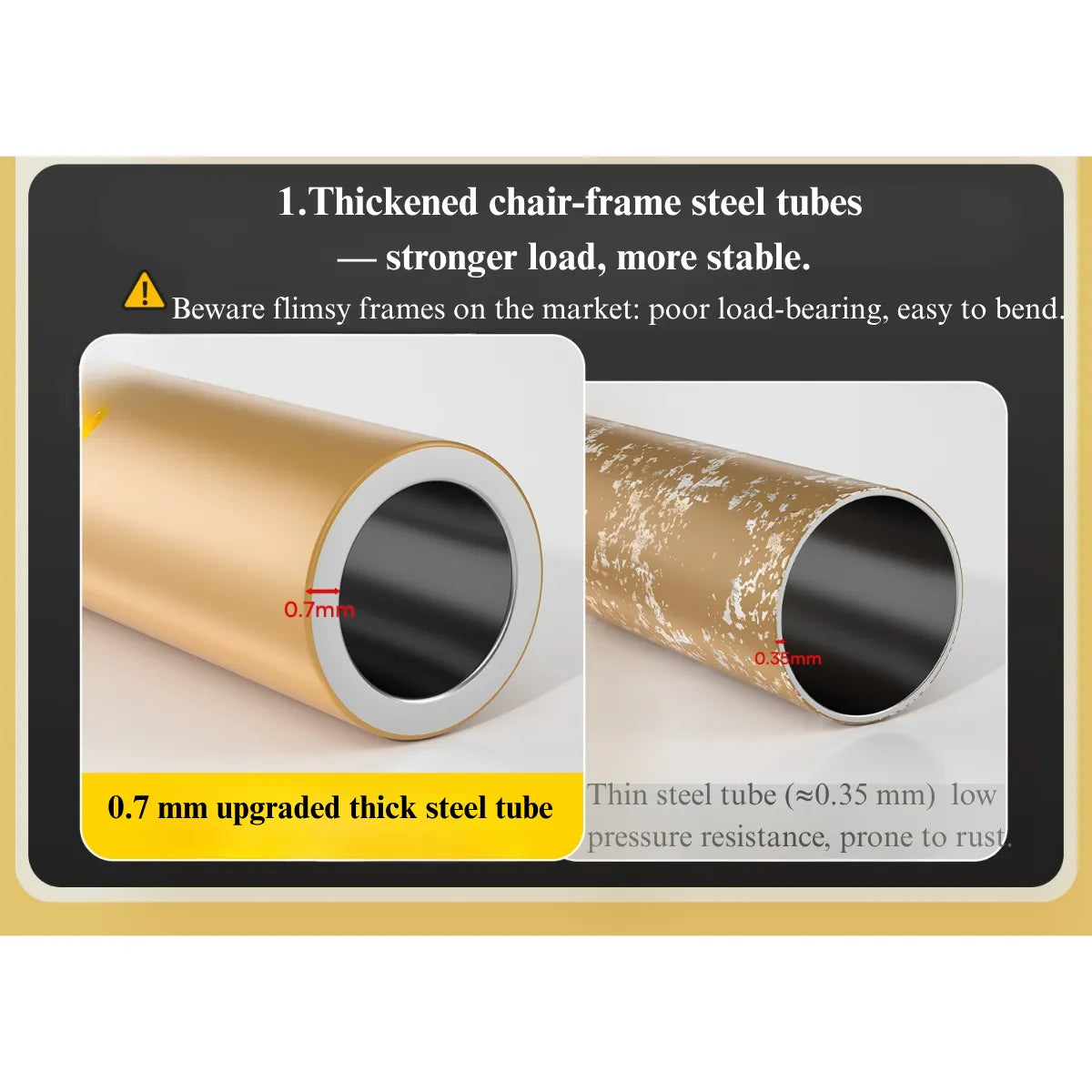 Portable Folding Camping Stool (Extra Large)