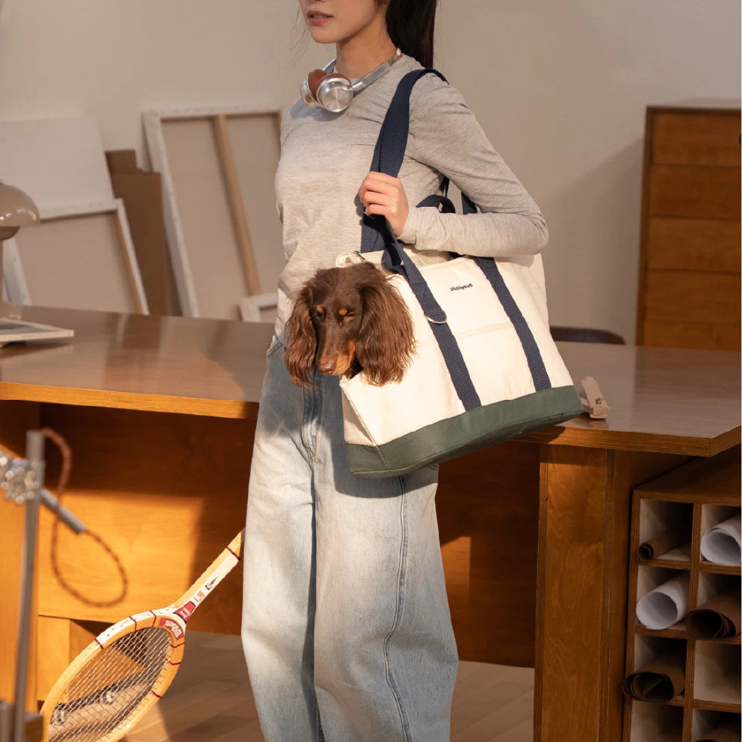 CourtPace Pet Canvas Tote