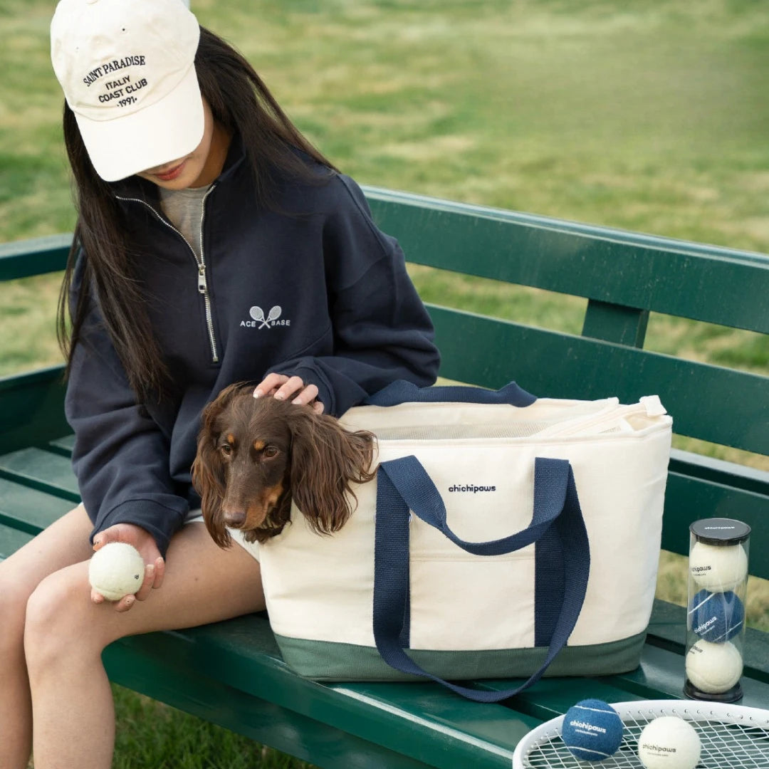CourtPace Pet Canvas Tote
