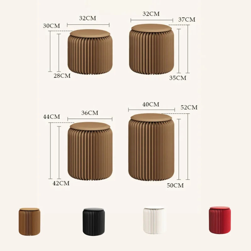Eco Paper Folding Stool - Classic