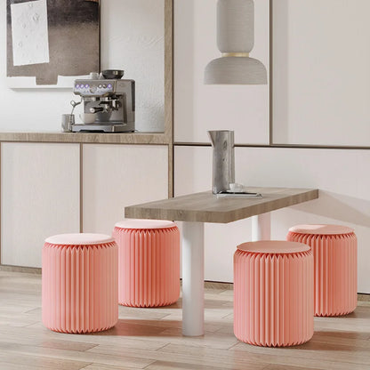 Pink Vanity Stool