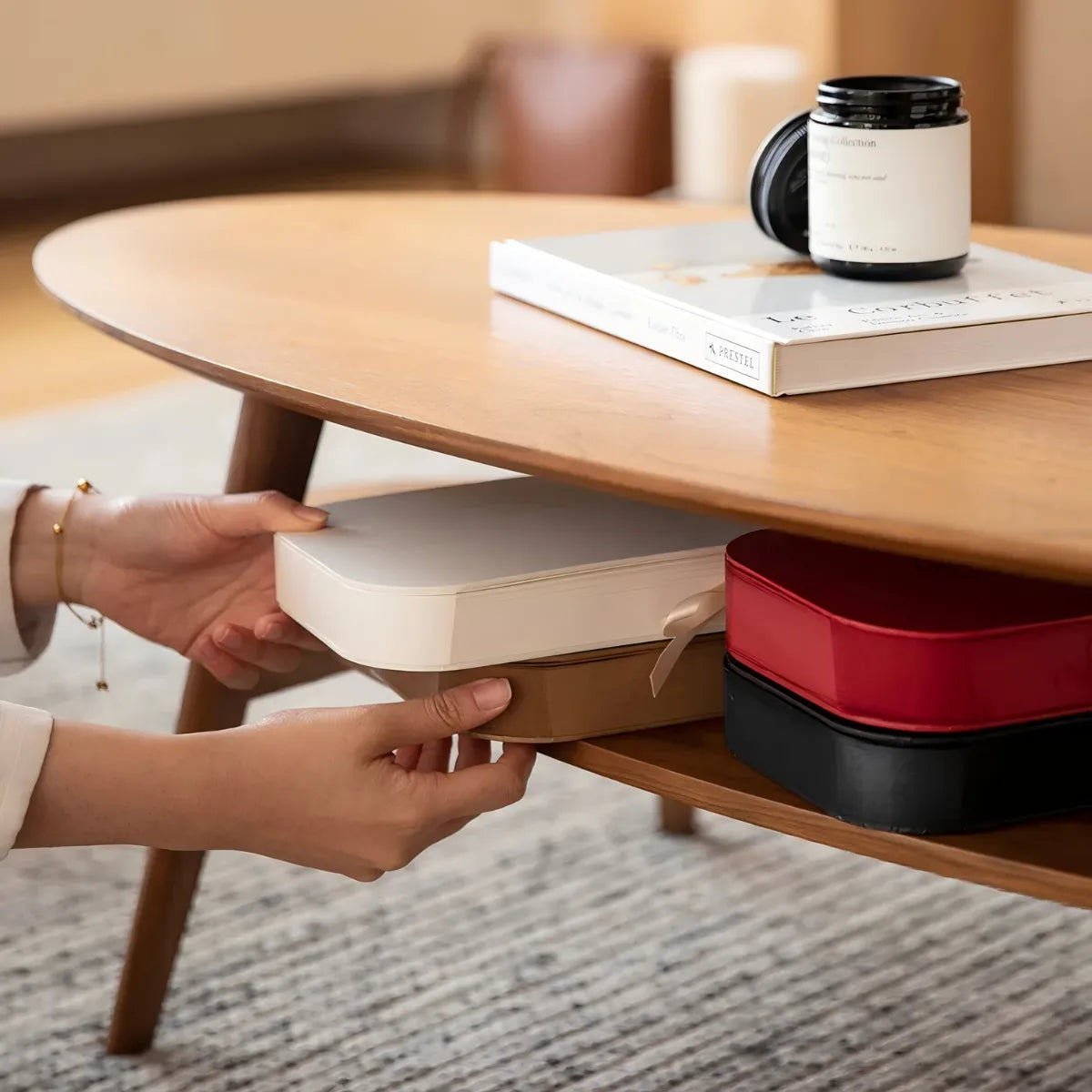 Eco Paper Folding Stool (300kg Load) – Classic