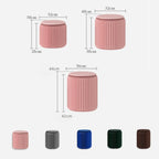 Eco Paper Folding Stool - Dark Blue