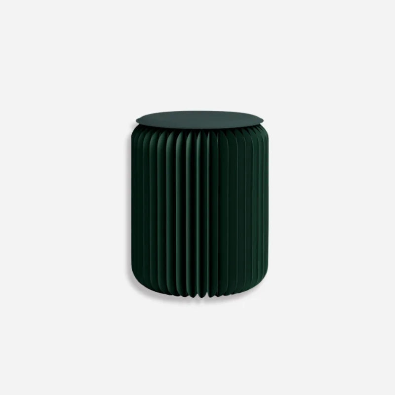 Eco Paper Folding Stool - Dark Green