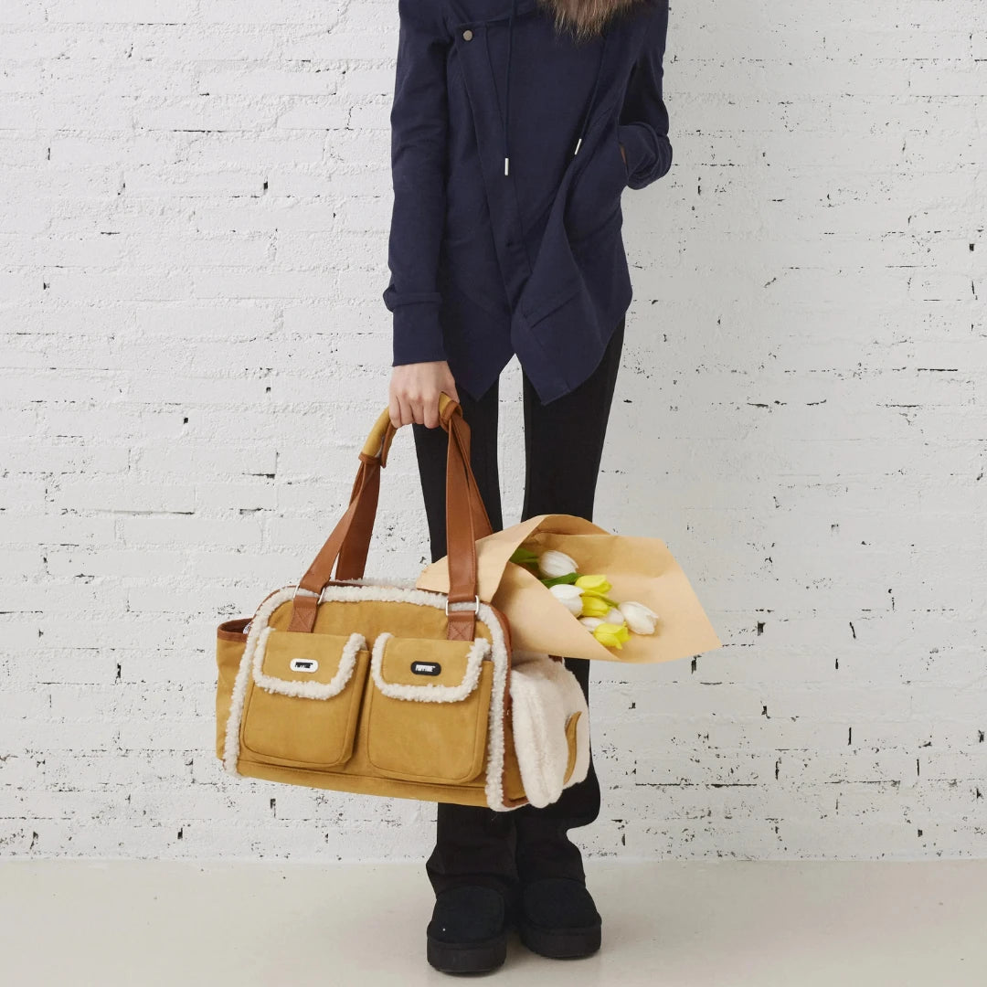 CoveWeave Winter Lounge Tote