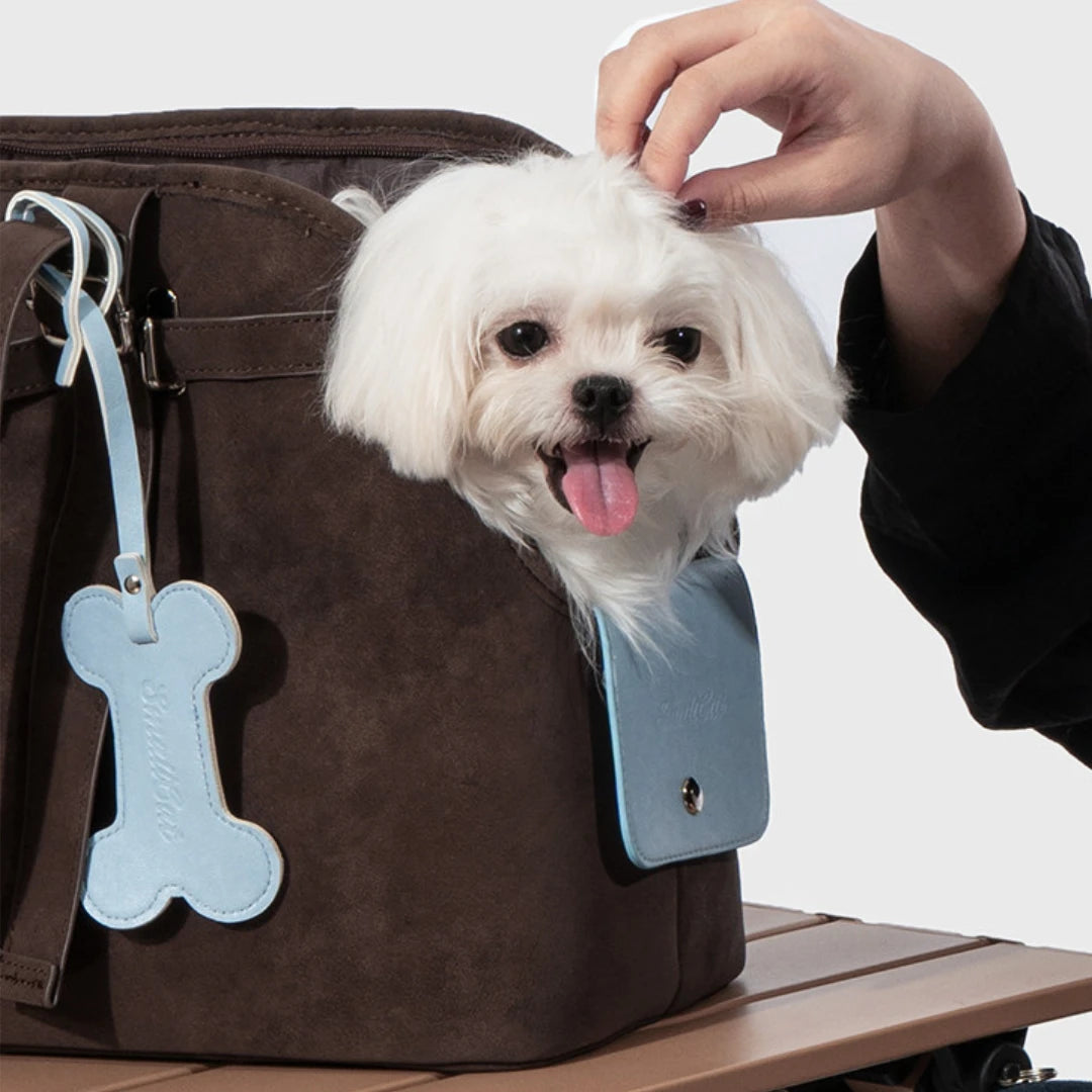LoomWeave Suede Pet Tote