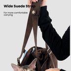 LoomWeave Suede Pet Tote