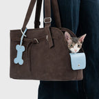 LoomWeave Suede Pet Tote