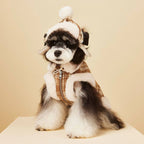 Tawney Plaid Dog Vest