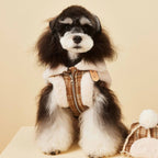 Tawney Plaid Dog Vest