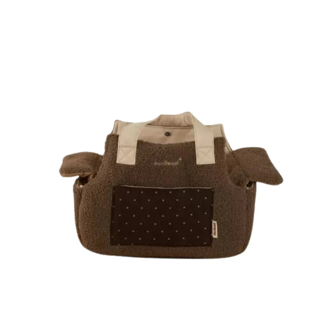 Teddy Fleece Pet Tote Carrier