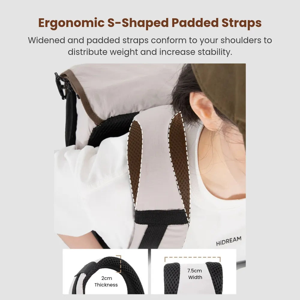 Free Departure Roll-Up Pet Backpack