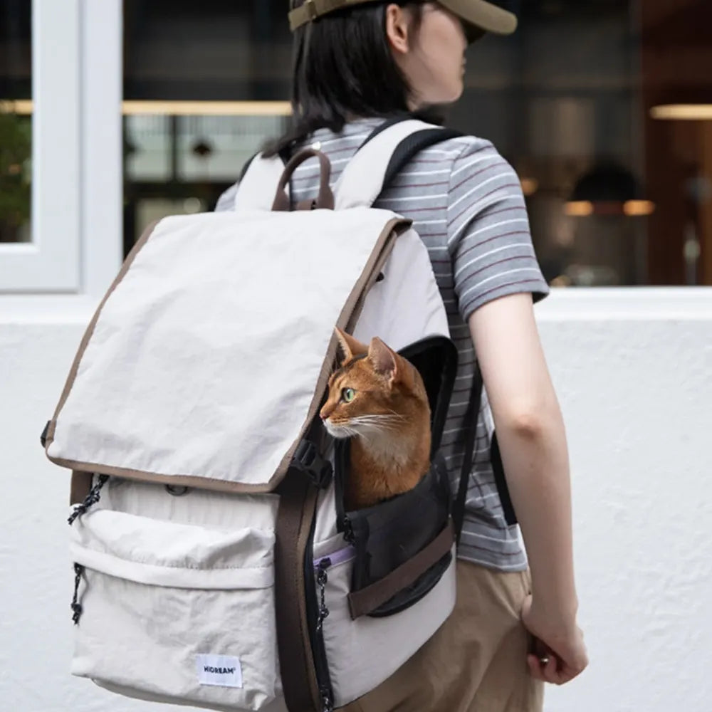 Free Departure Roll-Up Pet Backpack