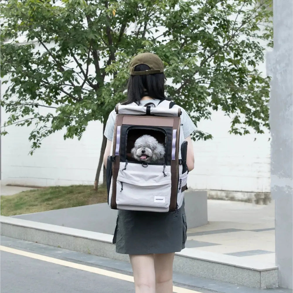 Free Departure Roll-Up Pet Backpack