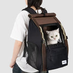 Free Departure Roll-Up Pet Backpack