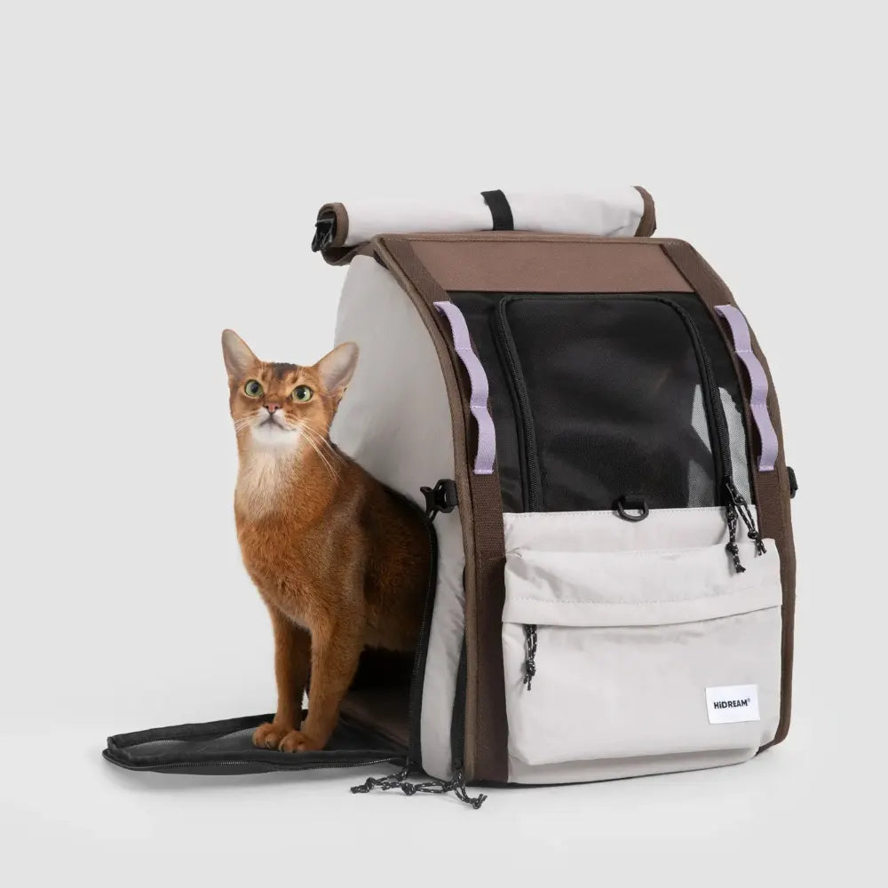 Free Departure Roll-Up Pet Backpack