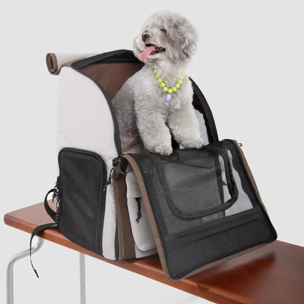 Free Departure Roll-Up Pet Backpack